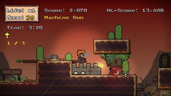 Игра Dark Adelita, скриншот