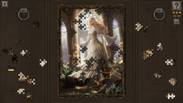 Игра Dark Fantasy: Jigsaw Puzzle, скриншот