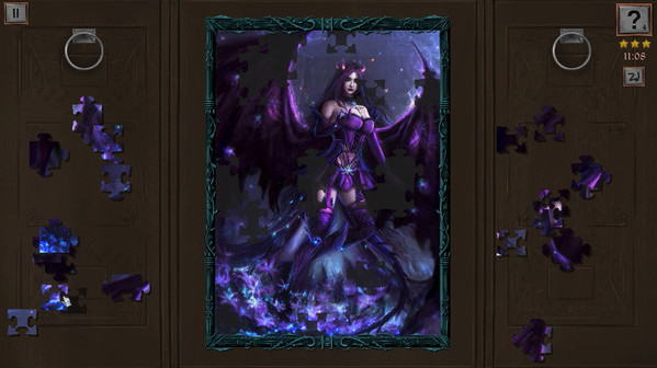 Игра Dark Fantasy: Jigsaw Puzzle, скриншот