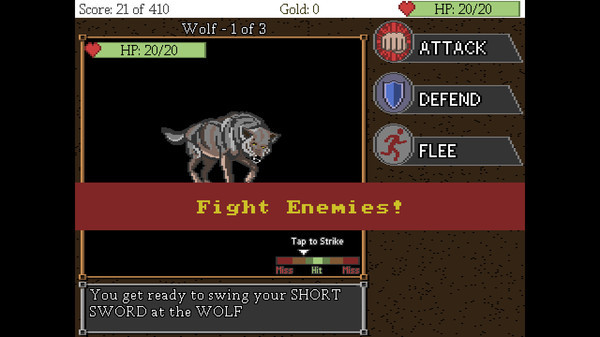 Игра Dark Fear, скриншот