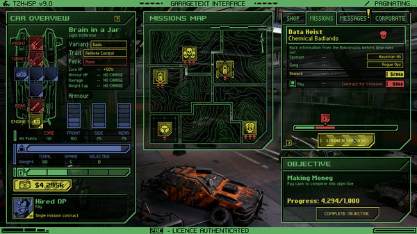Игра Dark Future: Blood Red States, скриншот