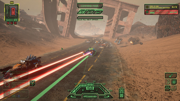 Игра Dark Future: Blood Red States, скриншот