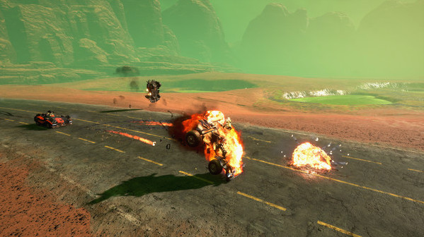 Игра Dark Future: Blood Red States, скриншот