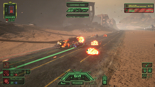 Игра Dark Future: Blood Red States, скриншот