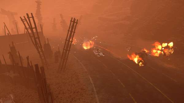 Игра Dark Future: Blood Red States, скриншот