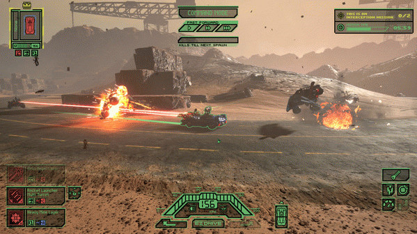 Игра Dark Future: Blood Red States, скриншот
