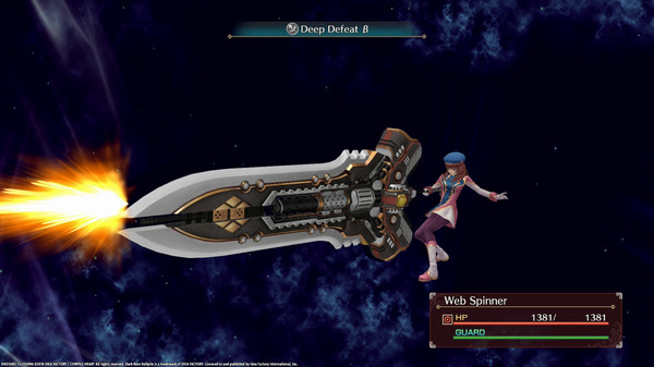 Игра Dark Rose Valkyrie, скриншот