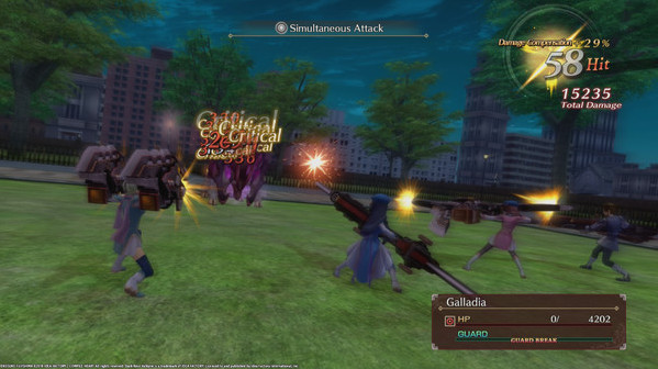 Игра Dark Rose Valkyrie, скриншот