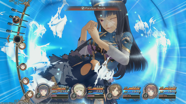 Игра Dark Rose Valkyrie, скриншот