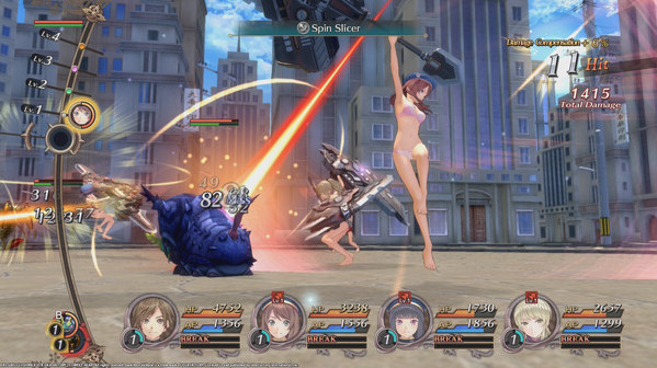 Игра Dark Rose Valkyrie, скриншот