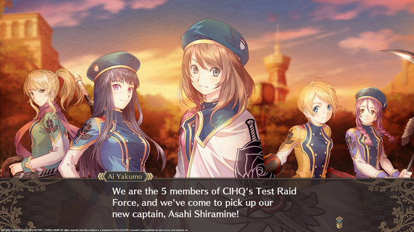 Игра Dark Rose Valkyrie, скриншот