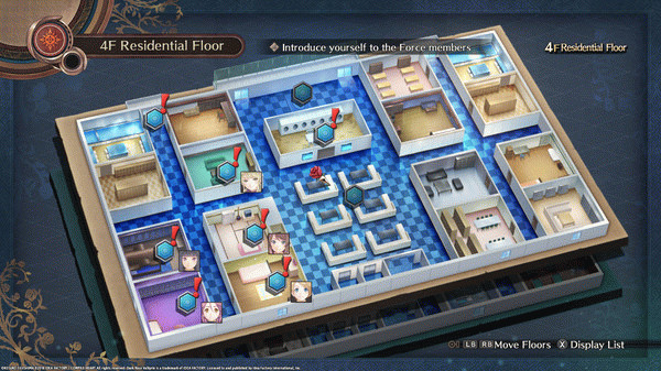 Игра Dark Rose Valkyrie, скриншот