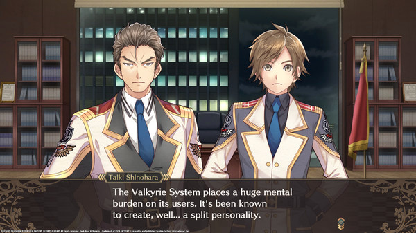 Игра Dark Rose Valkyrie, скриншот