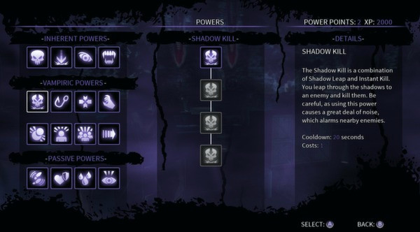 Игра DARK, скриншот