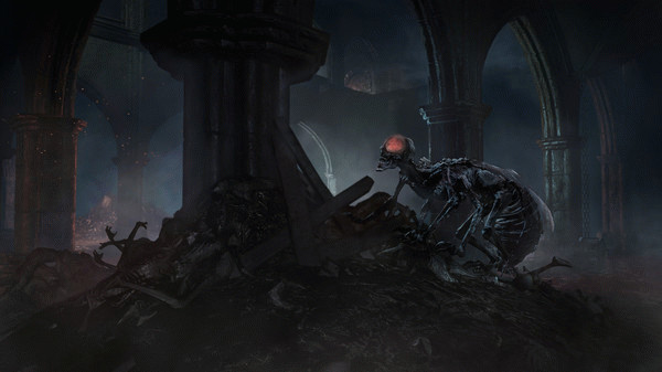 Игра DARK SOULS III - Ashes of Ariandel, скриншот