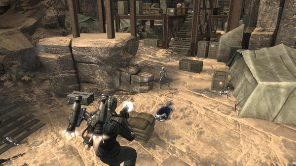 Игра Dark Void, скриншот