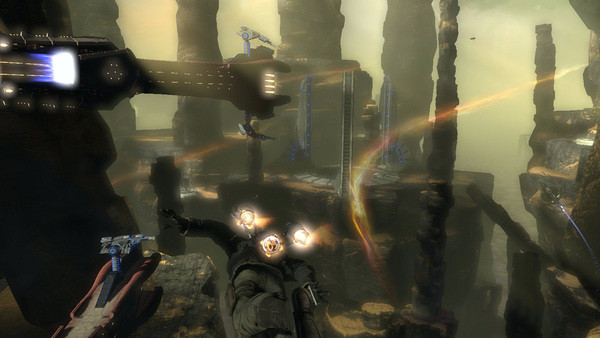 Игра Dark Void, скриншот