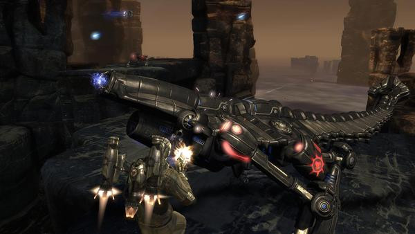 Игра Dark Void, скриншот