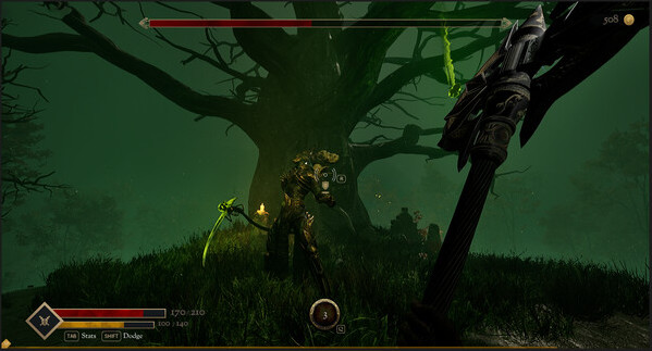 Игра Darkblade Ascent, скриншот