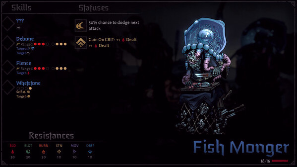 Игра Darkest Dungeon II, скриншот