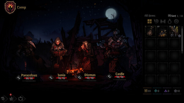 Игра Darkest Dungeon II, скриншот