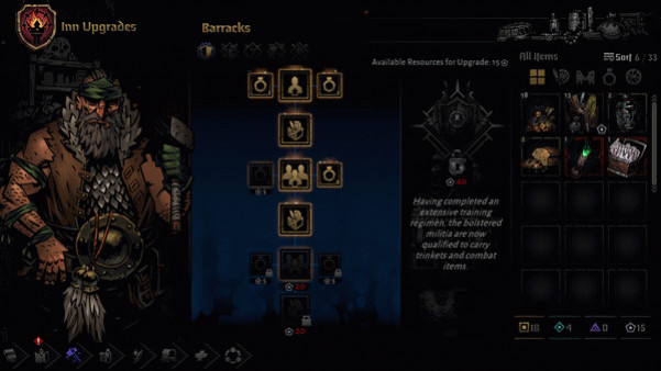 Игра Darkest Dungeon II, скриншот