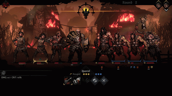 Игра Darkest Dungeon II, скриншот