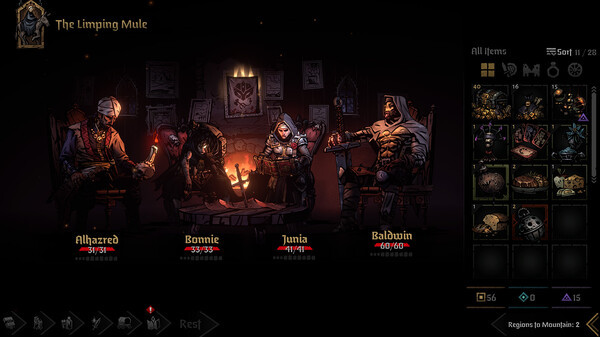 Игра Darkest Dungeon II, скриншот