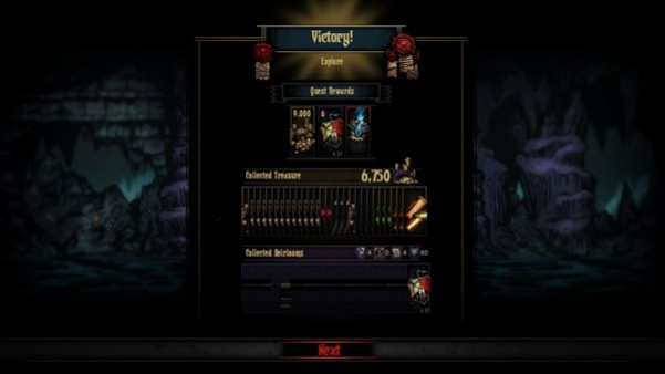 Игра Darkest Dungeon, скриншот
