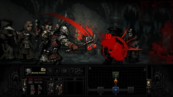 Игра Darkest Dungeon, скриншот