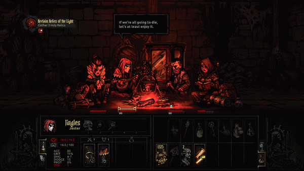 Игра Darkest Dungeon, скриншот