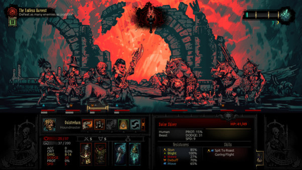 Игра Darkest Dungeon: The Color Of Madness, скриншот