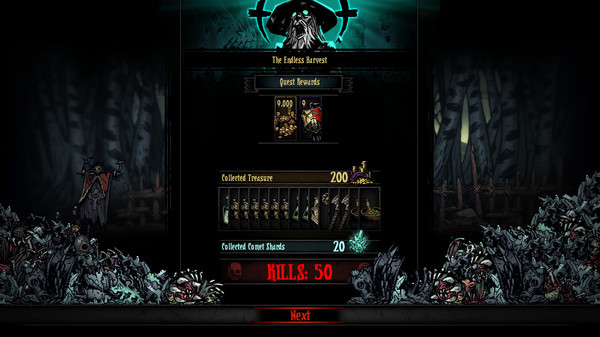 Игра Darkest Dungeon: The Color Of Madness, скриншот