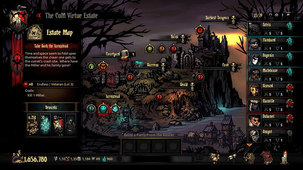 Игра Darkest Dungeon: The Color Of Madness, скриншот