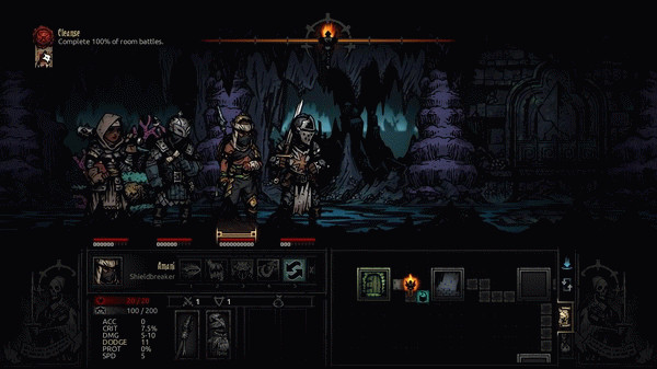 Игра Darkest Dungeon: The Shieldbreaker, скриншот
