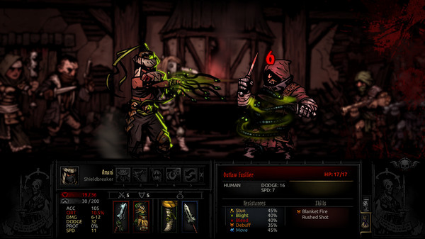 Игра Darkest Dungeon: The Shieldbreaker, скриншот