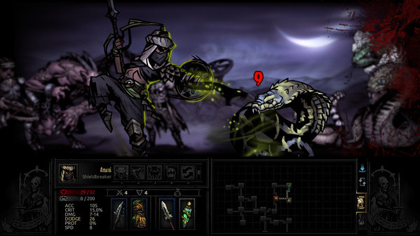 Игра Darkest Dungeon: The Shieldbreaker, скриншот