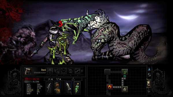 Игра Darkest Dungeon: The Shieldbreaker, скриншот