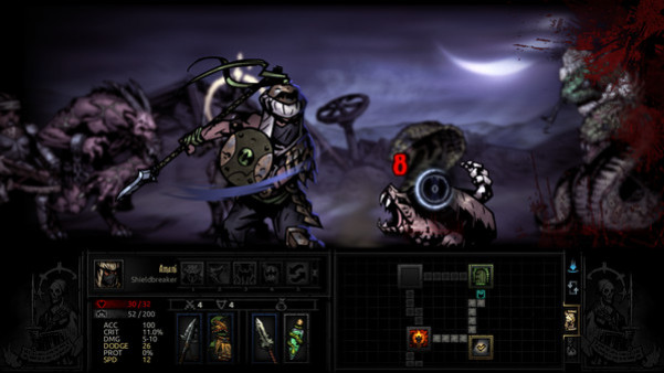 Игра Darkest Dungeon: The Shieldbreaker, скриншот