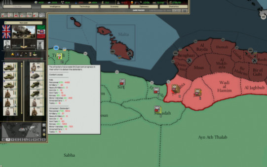 Игра Darkest Hour: A Hearts of Iron Game, скриншот