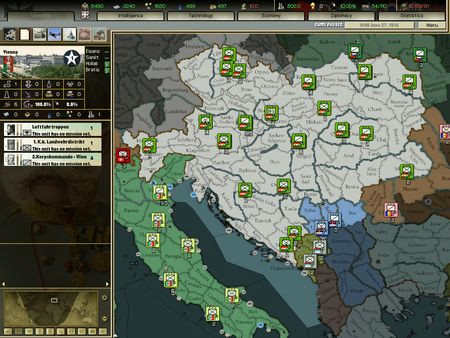 Игра Darkest Hour: A Hearts of Iron Game, скриншот