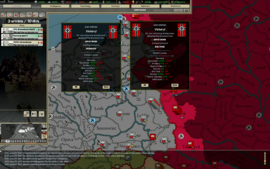 Игра Darkest Hour: A Hearts of Iron Game, скриншот