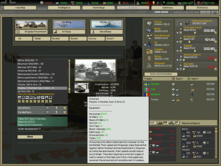 Игра Darkest Hour: A Hearts of Iron Game, скриншот