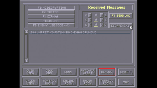 Игра Das Boot: German U-Boat Simulation, скриншот
