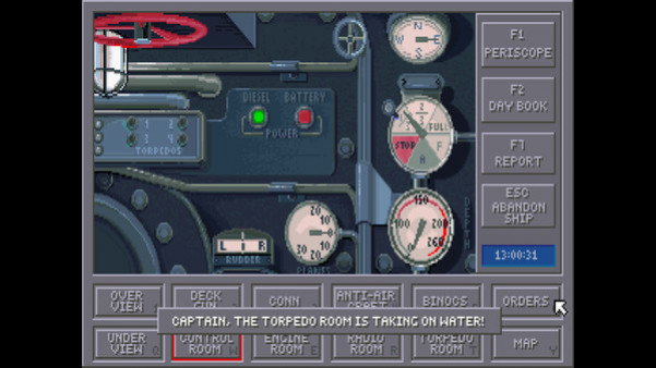 Игра Das Boot: German U-Boat Simulation, скриншот