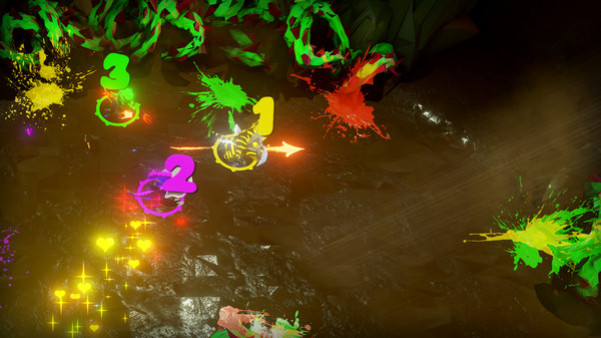 Игра Dashing Dinos, скриншот