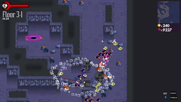 Игра DASHPUNCH, скриншот