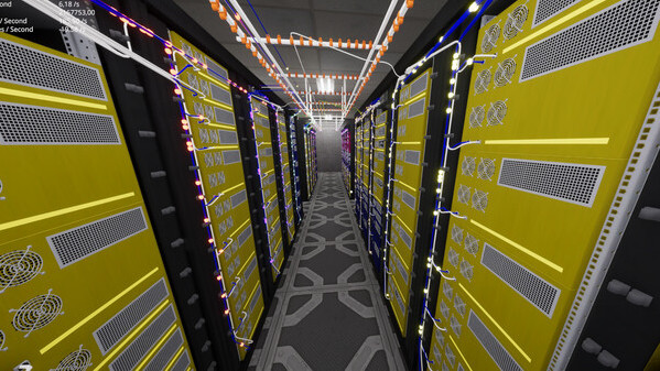Игра Data Center, скриншот