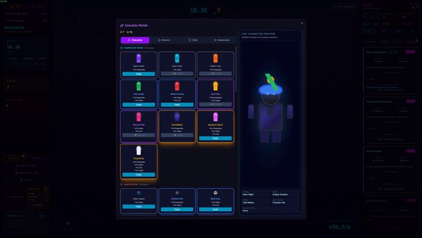 Игра DataFall, скриншот