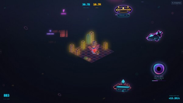 Игра DataFall, скриншот